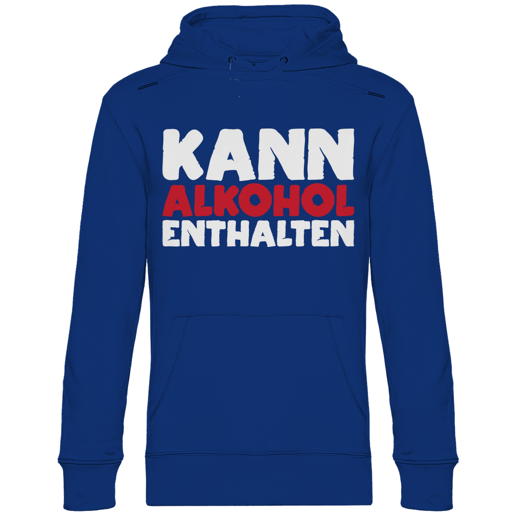 Kann Alkohol enthalten - Unisex Hoodie Royal