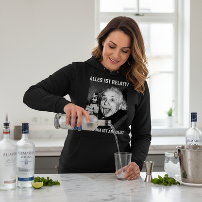 Alles ist relativ nur Vodka ist absolut - Damen Hoodie
