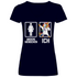 Andere Menschen Ich Einhorn - V-Neck Damenshirt Deep Navy