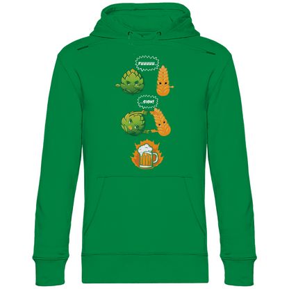 Bier Fusion - Unisex Hoodie Kelly Green