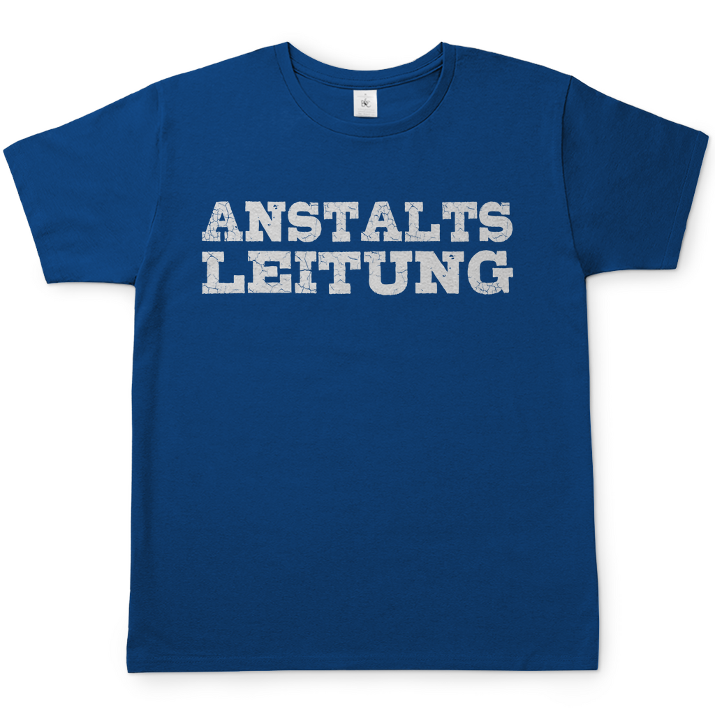 Anstalts Leitung - Herren Shirt Royal Blue
