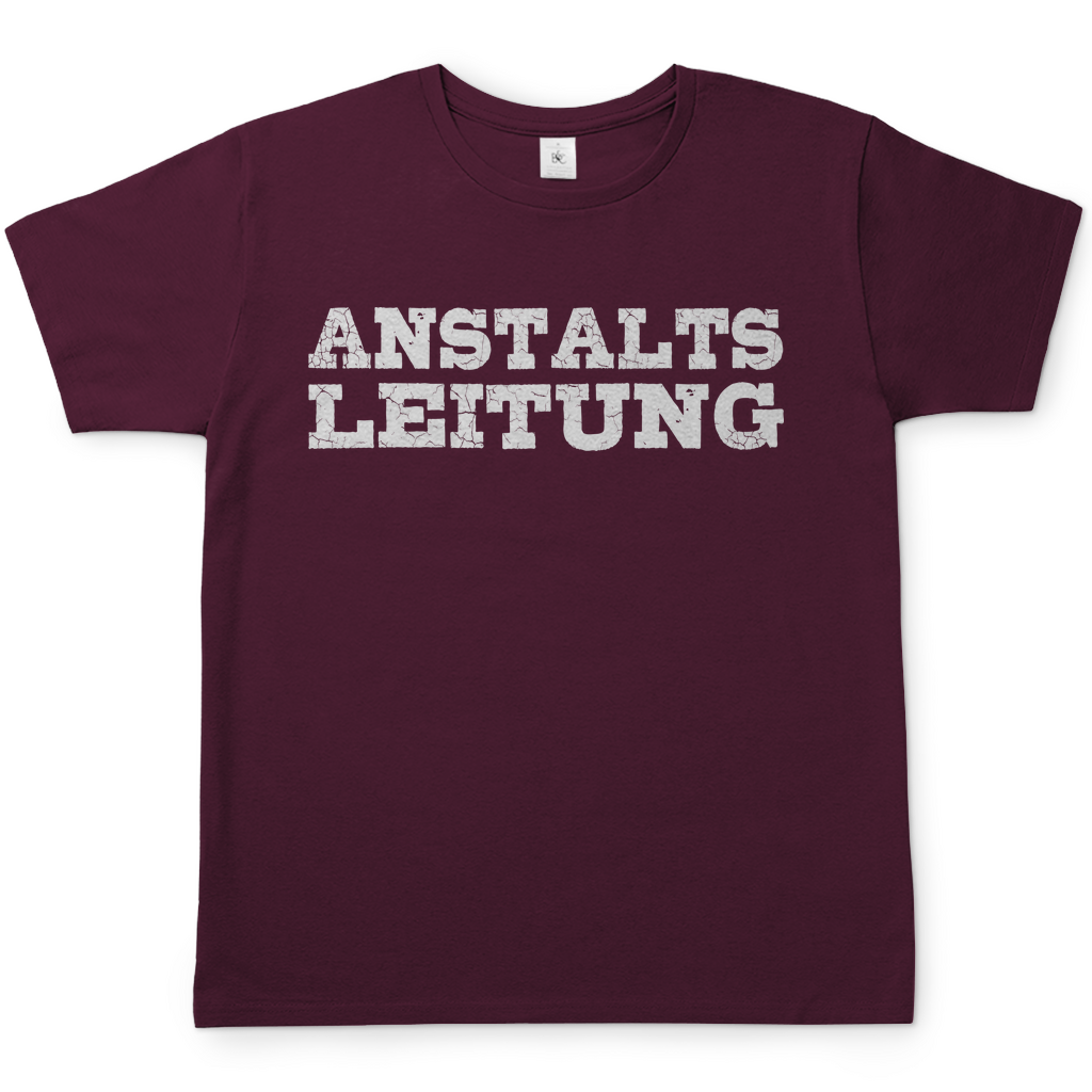 Anstalts Leitung - Herren Shirt Burgundy
