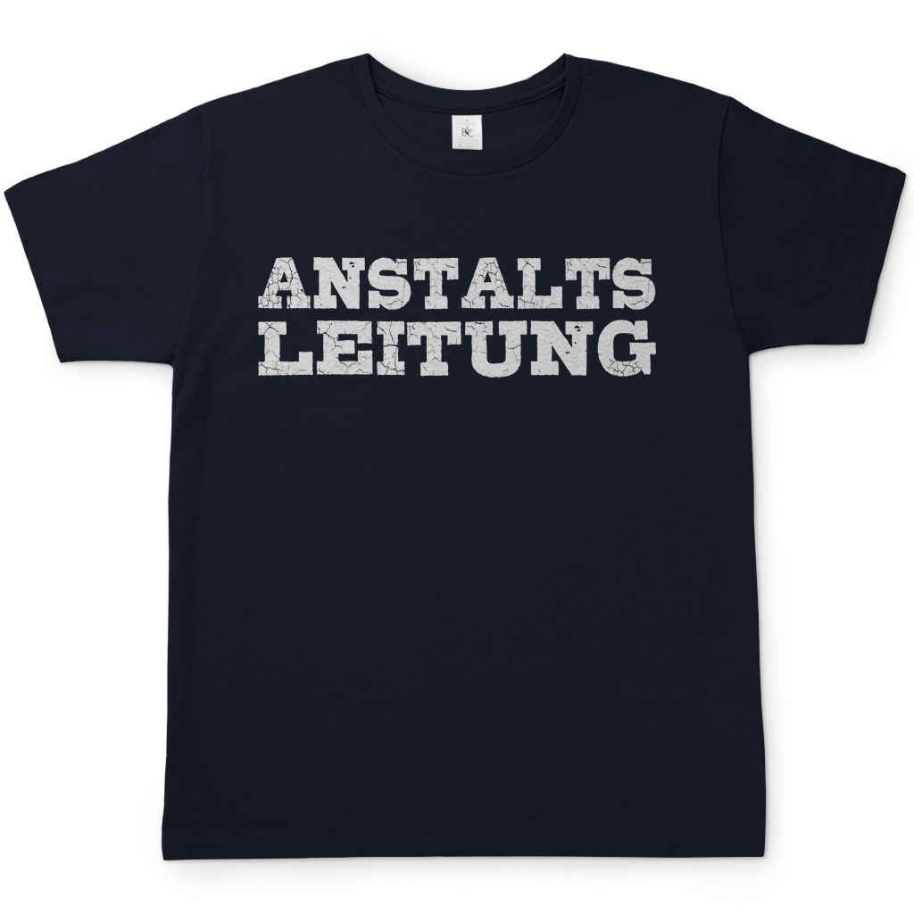 Anstalts Leitung - Herren Shirt Navy