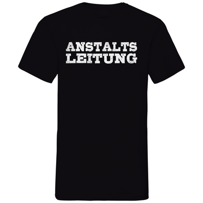 Anstalts Leitung - Herren V-Neck Shirt Black