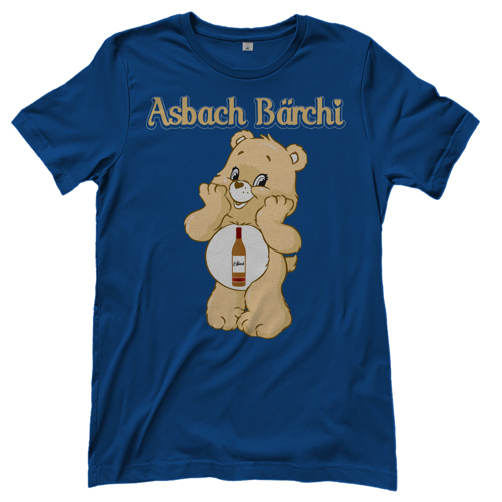 Asbach Bärchi - Glücksbärchi - Damenshirt Royal Blue