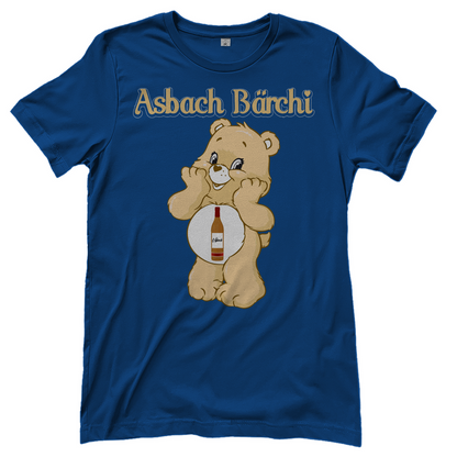Asbach Bärchi - Glücksbärchi - Damenshirt Royal Blue