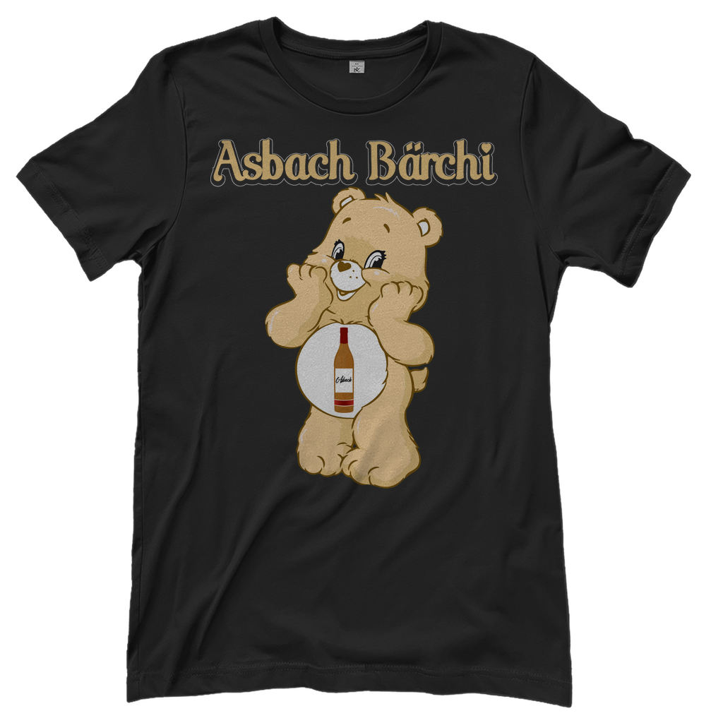 Asbach Bärchi - Glücksbärchi - Damenshirt Black