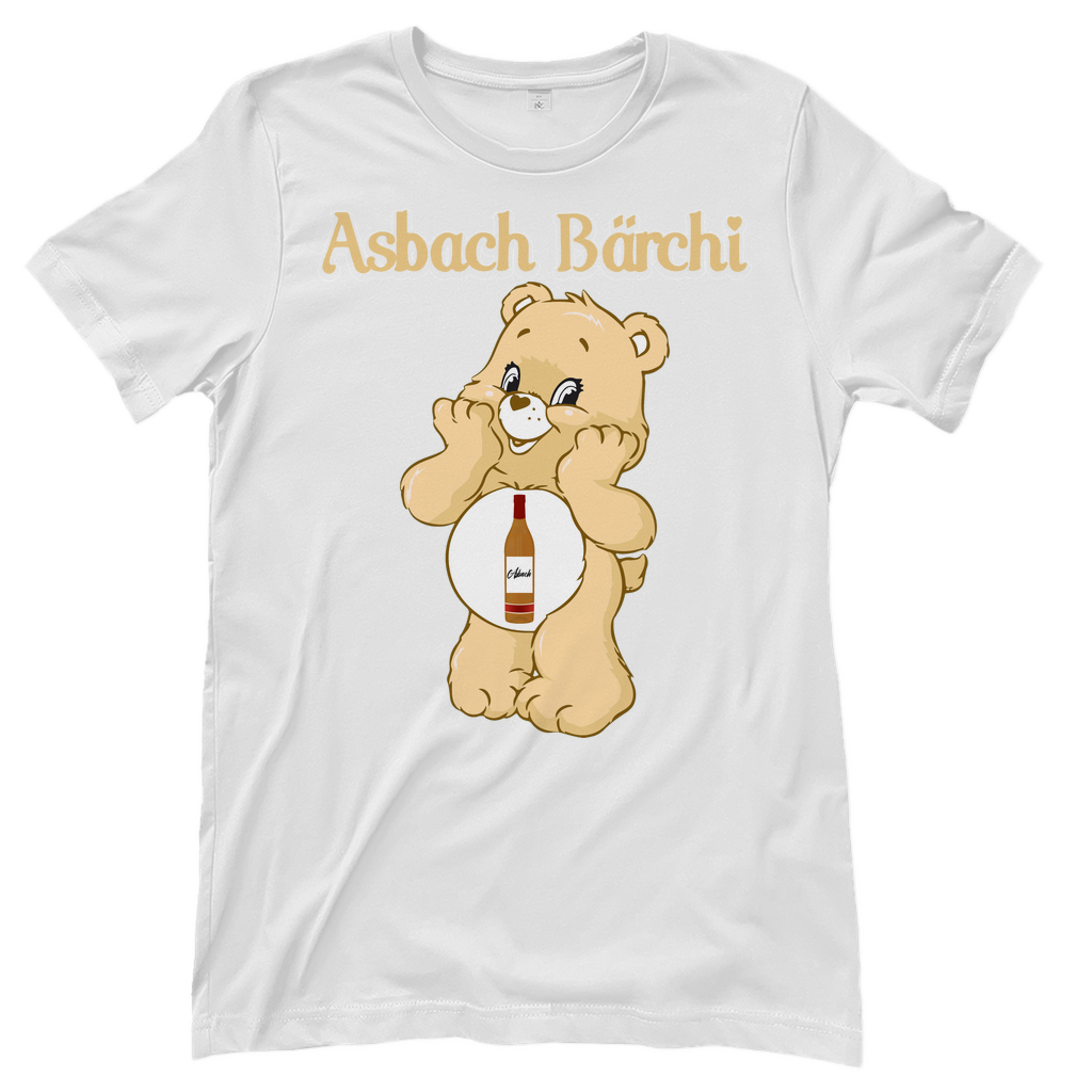 Asbach Bärchi - Glücksbärchi - Damenshirt White