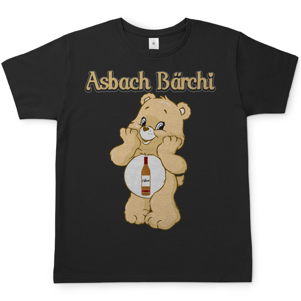 Asbach Bärchi - Glücksbärchi - Herren Shirt Black