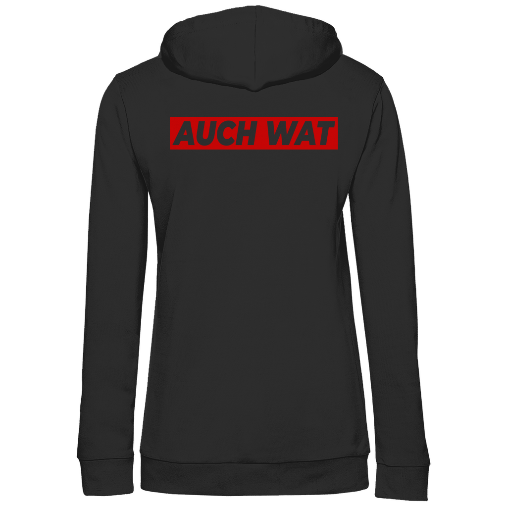 Hinten steht auch wat - Beidseitiger Druck - Damen Hoodie