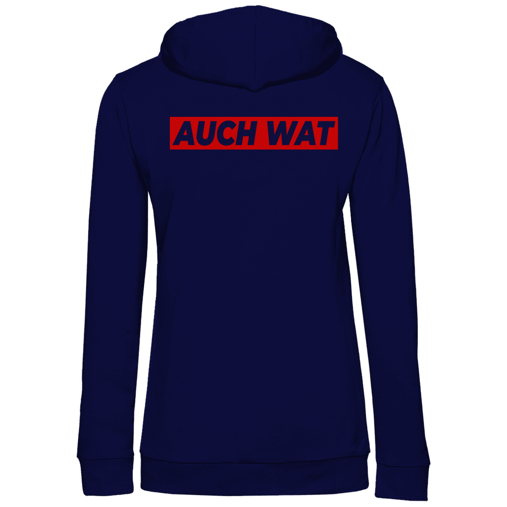 Hinten steht auch wat - Beidseitiger Druck - Damen Hoodie