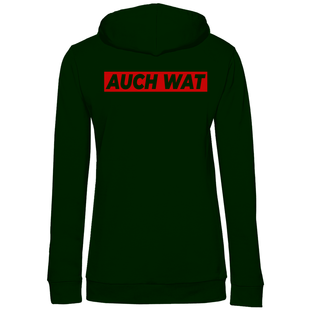 Hinten steht auch wat - Beidseitiger Druck - Damen Hoodie