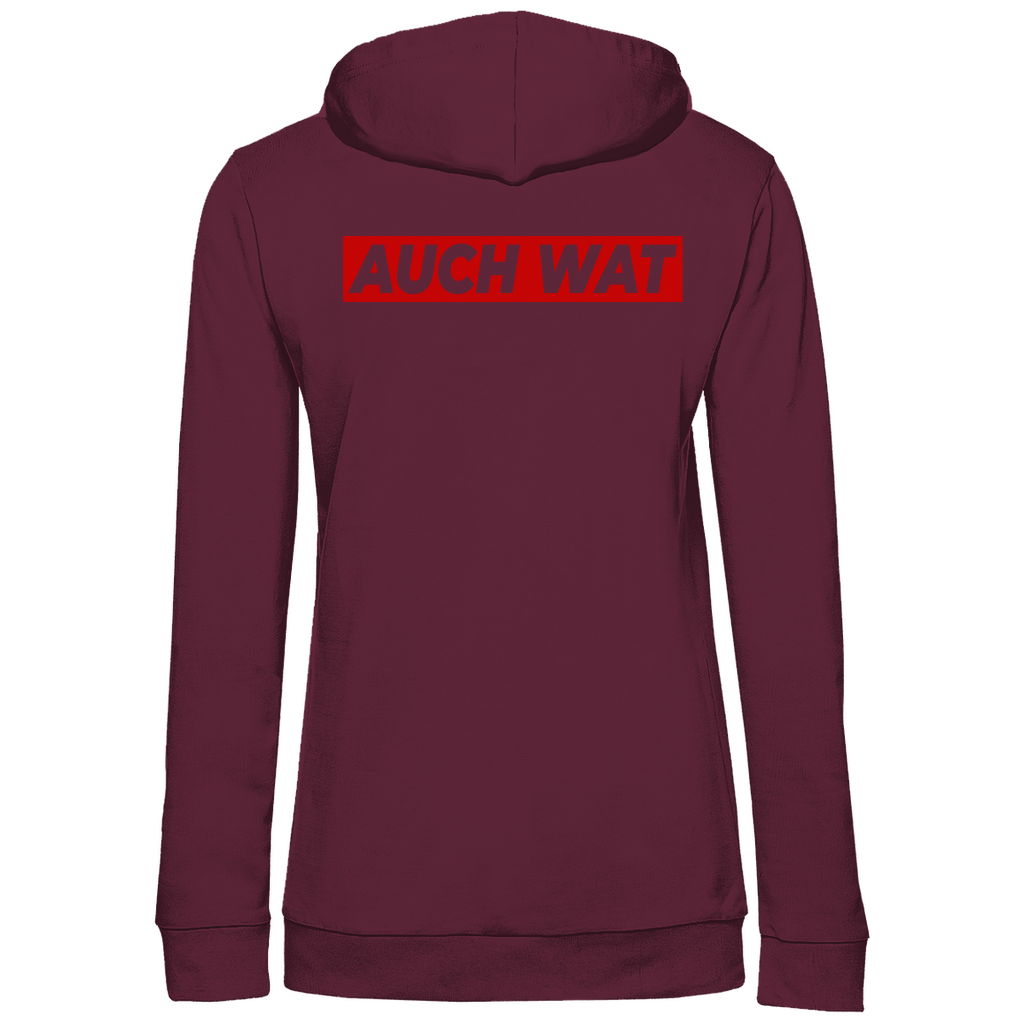 Hinten steht auch wat - Beidseitiger Druck - Damen Hoodie
