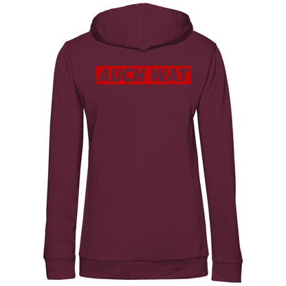 Hinten steht auch wat - Beidseitiger Druck - Damen Hoodie