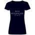 Ausser nüchtern bleiben - V-Neck Damenshirt Deep Navy