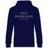 Ausser nüchtern bleiben - Unisex Hoodie Navy Blue