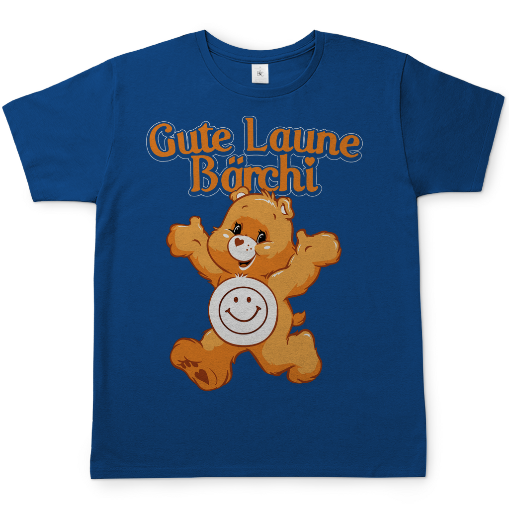 Gute Laune Bärchi - Glücksbärchi - Herren Shirt Royal Blue