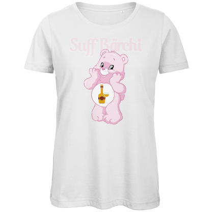 Suff Bärchi - Glücksbärchi - Damen Premium Bio T-Shirt White