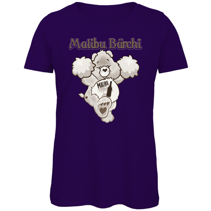 Malibu Bärchi - Glücksbärchi - Damen Premium Bio T-Shirt Urban Purple