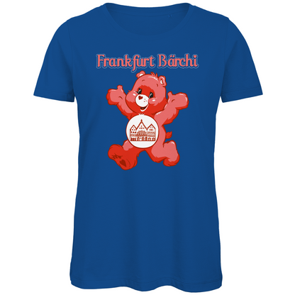 Frankfurt Bärchi - Glücksbärchi - Damen Premium Bio T-Shirt Royal Blue
