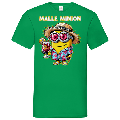 Malle Minion - Herren V-Neck Shirt