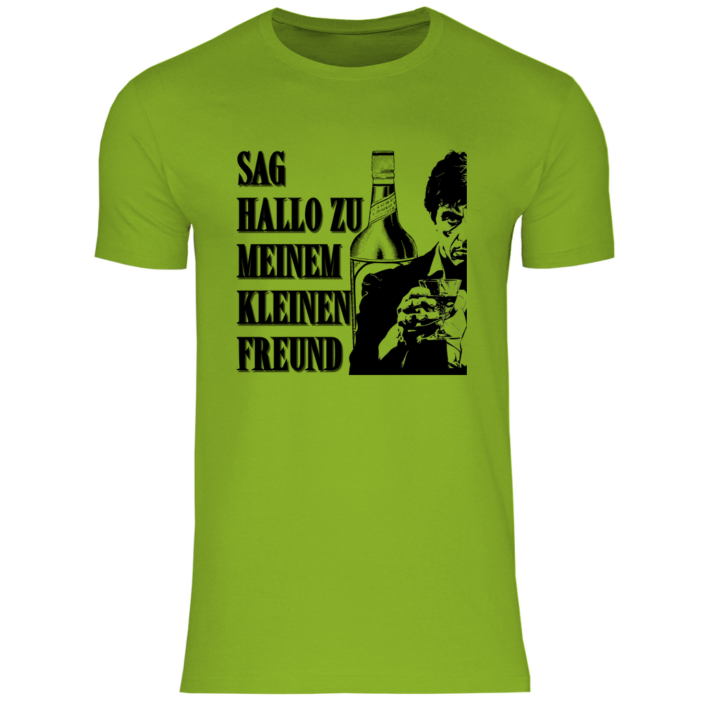 Sag Hallo zu meinem kleinen Freund - Herren Shirt Orchid Green