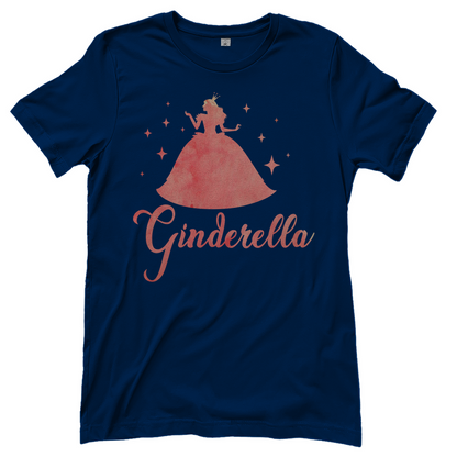Ginderella - Prinzessin Aquarell - Damenshirt