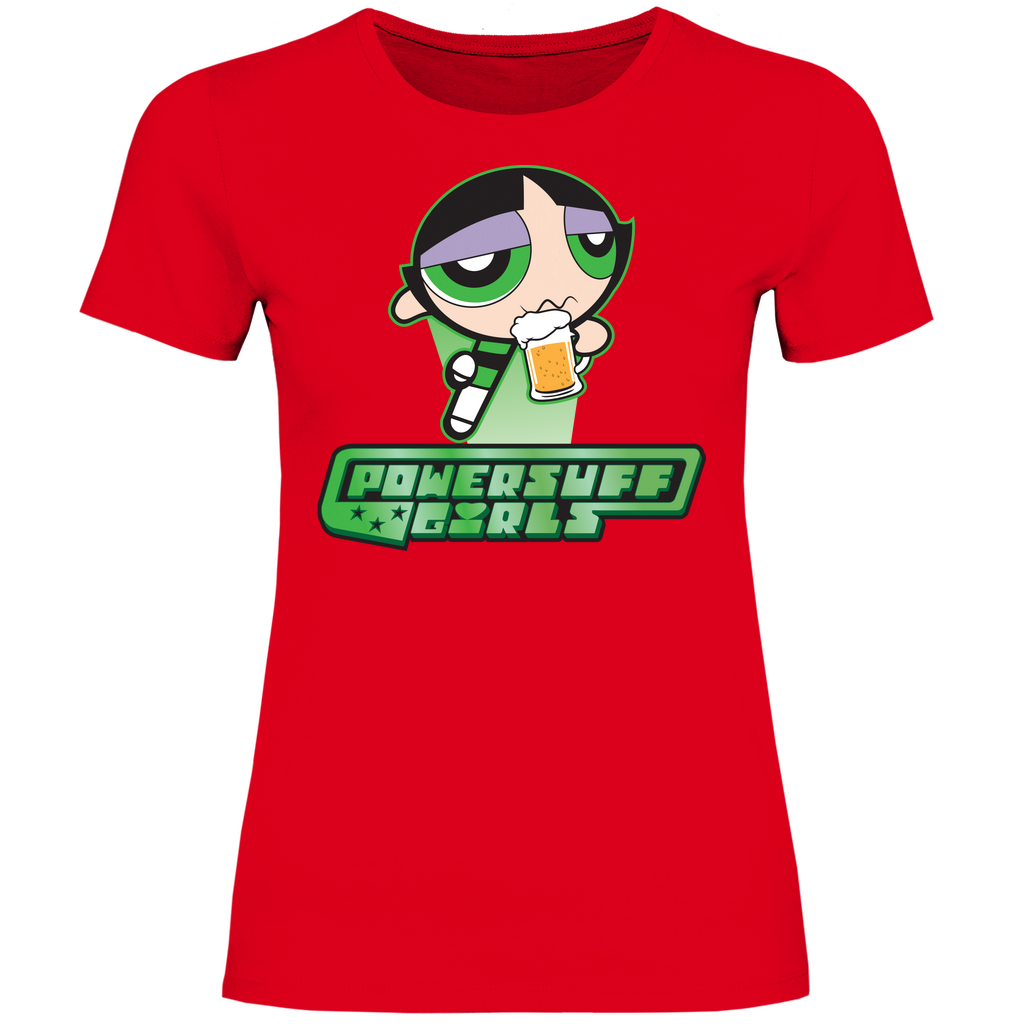 Buttercup Powersuff Powerpuff Girls - Damenshirt