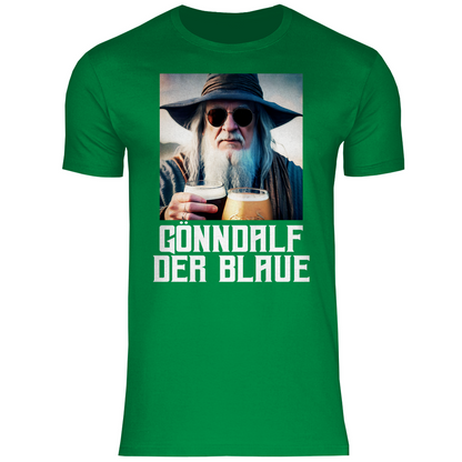 Gönndalf der Blaue Real - Beidseitiger Druck - Herren Shirt