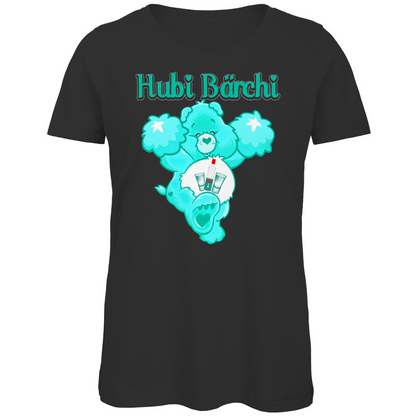 Hubi Bärchi - Glücksbärchi - Damen Premium Bio T-Shirt Black