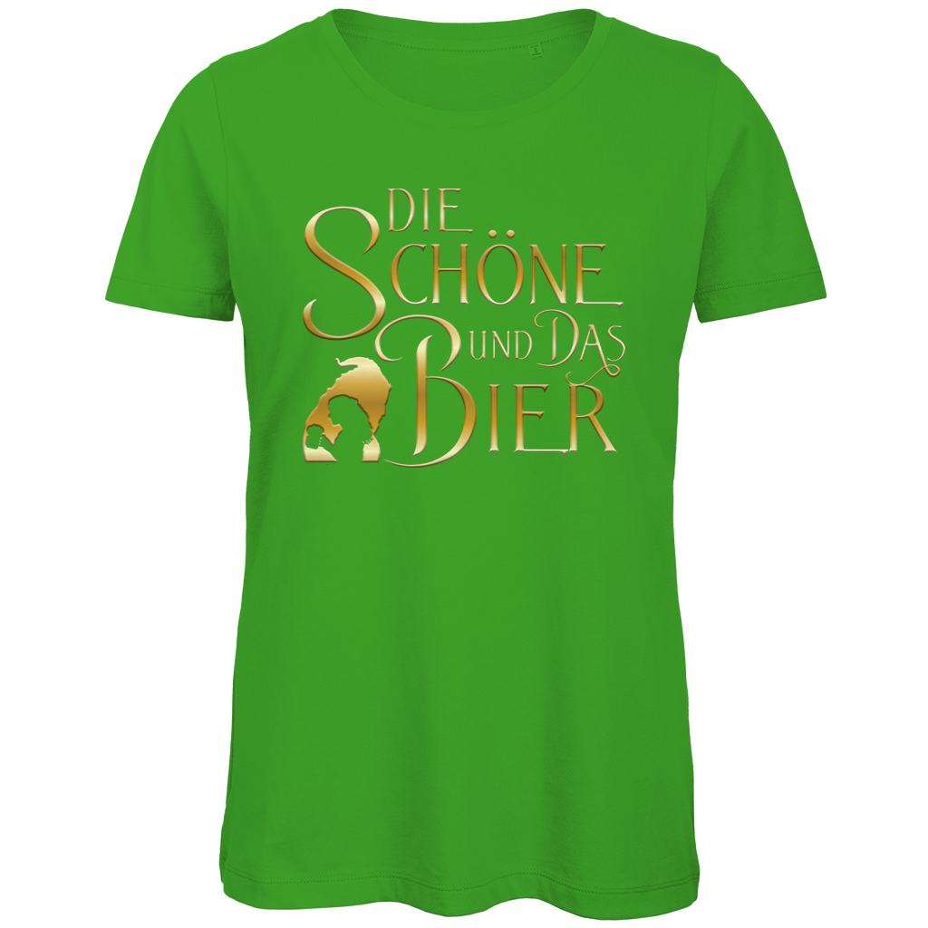 Die Schöne und das Biest Bier - Damen Premium Bio T-Shirt Real Green