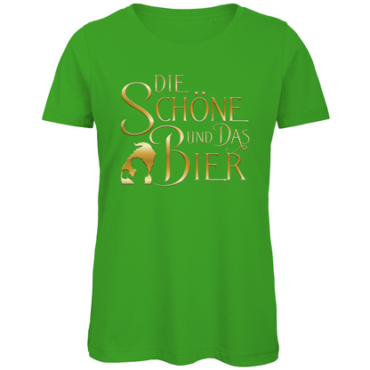 Die Schöne und das Biest Bier - Damen Premium Bio T-Shirt