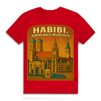 Habibi komm nach München - Herren Premium Bio T-Shirt