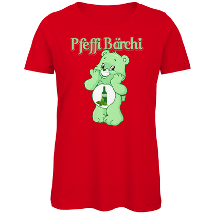 Pfeffi Bärchi - Glücksbärchi - Damen Premium Bio T-Shirt Red