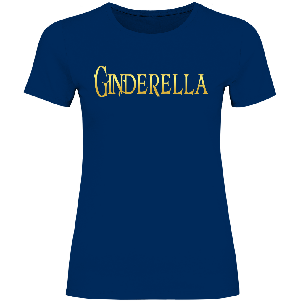 Ginderella - Prinzessin Gold - Damenshirt