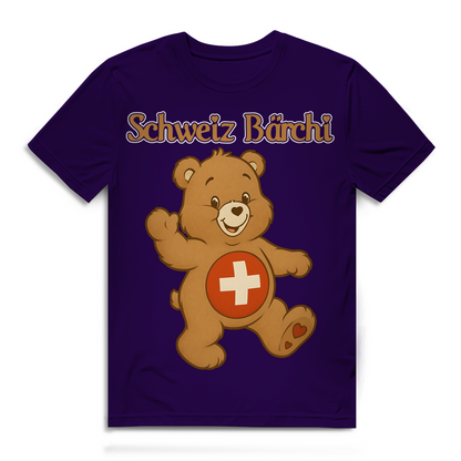 Schweiz Bärchi - Glücksbärchi - Herren Premium Bio T-Shirt
