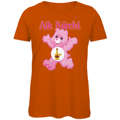 Alk Bärchi - Glücksbärchi - Damen Premium Bio T-Shirt Urban Orange