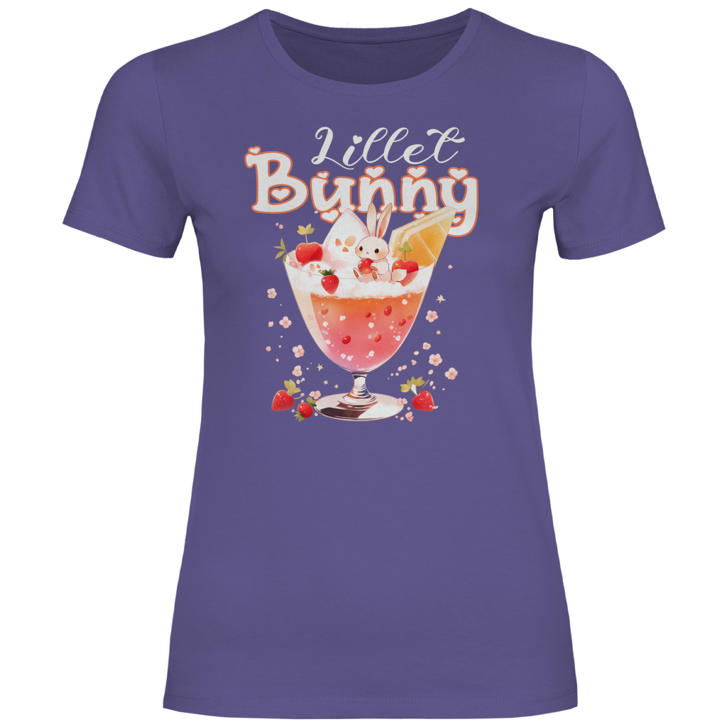 Lillet Bunny Hase - Damenshirt Millennial Lilac