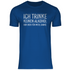 Ich trinke keinen Alkohol nur Bier für mich danke - Herren Shirt Royal Blue