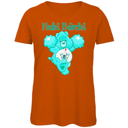 Hubi Bärchi - Glücksbärchi - Damen Premium Bio T-Shirt Urban Orange