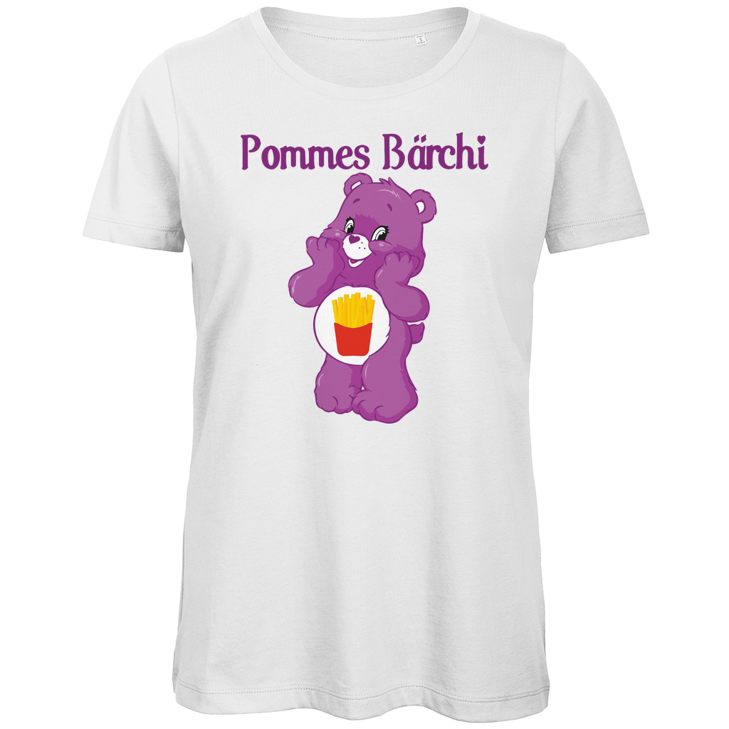 Pommes Bärchi - Glücksbärchi - Damen Premium Bio T-Shirt