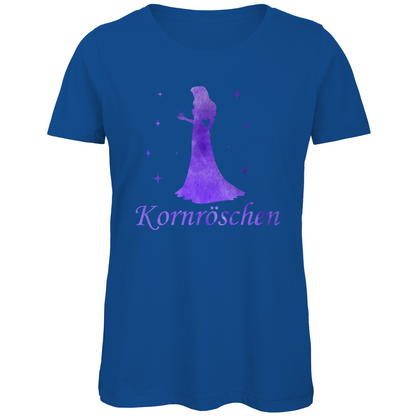 Kornröschen - Prinzessin Aquarell - Damen Premium Bio T-Shirt