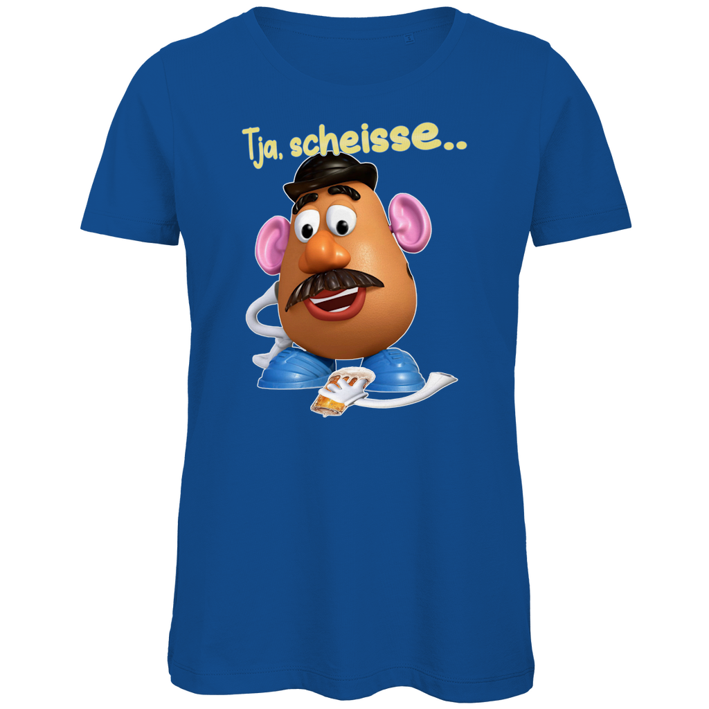 Tja, scheisse - Charlie Naseweis Toy Story - Damen Premium Bio T-Shirt Royal Blue
