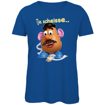 Tja, scheisse - Charlie Naseweis Toy Story - Damen Premium Bio T-Shirt Royal Blue