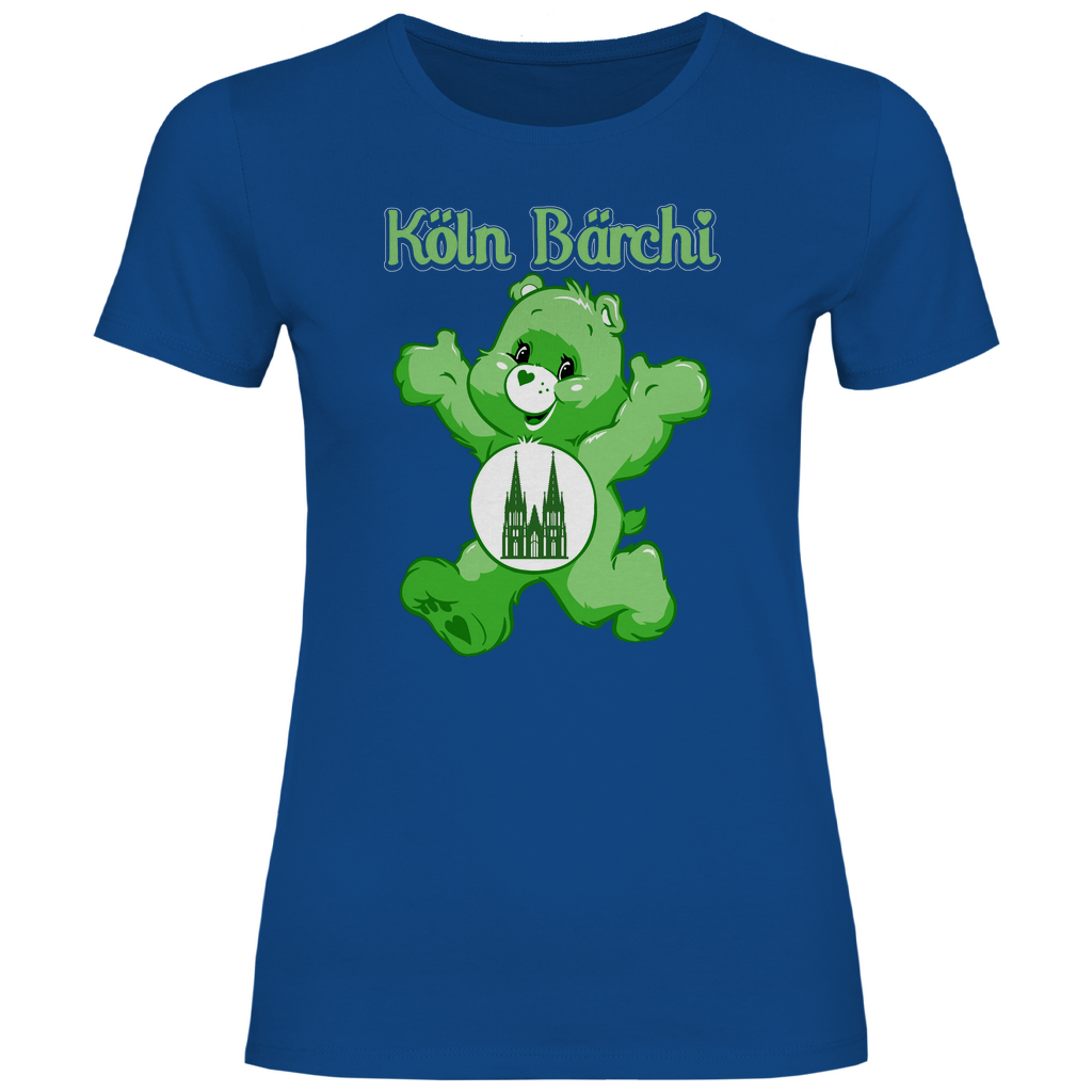 Köln Bärchi - Glücksbärchi - Damenshirt Royal Blue