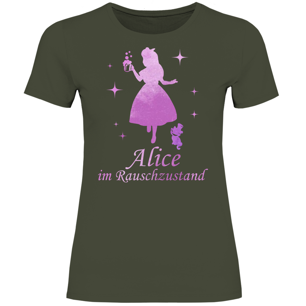 Alice im Rauschzustand - Prinzessin Aquarell - Damenshirt