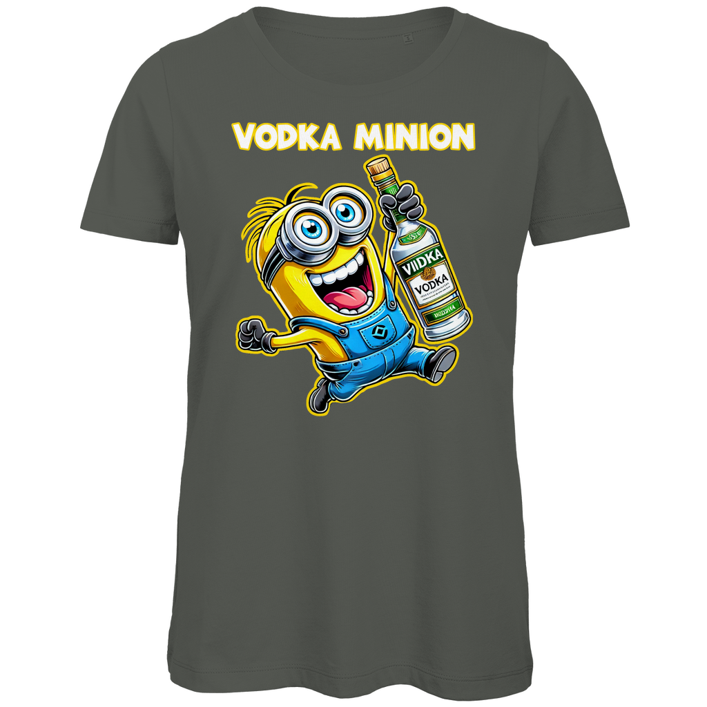 Vodka Minion - Damen Premium Bio T-Shirt