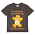 Herren V-Neck T-Shirt Ich möchte ein Bier Bärchi sein das wäre wunderbar! Light Graphite Solid