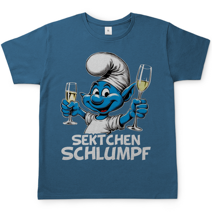 Sektchen Schlumpf Grafik - Herren Shirt