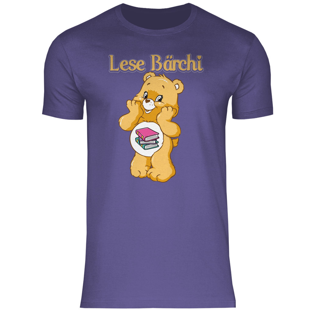 Lese Bärchi - Glücksbärchi - Herren Shirt